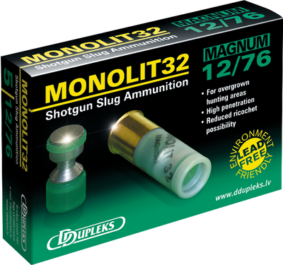 Padrun Dupleks Monolit Magnum 32. Kal. 12/76