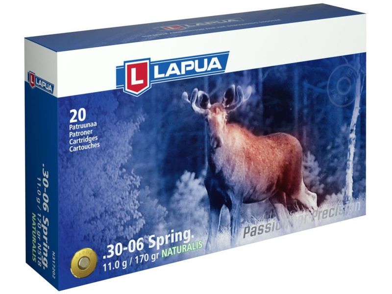 Padrun Lapua .30-06 Spr. Naturalis. 11,0 g.