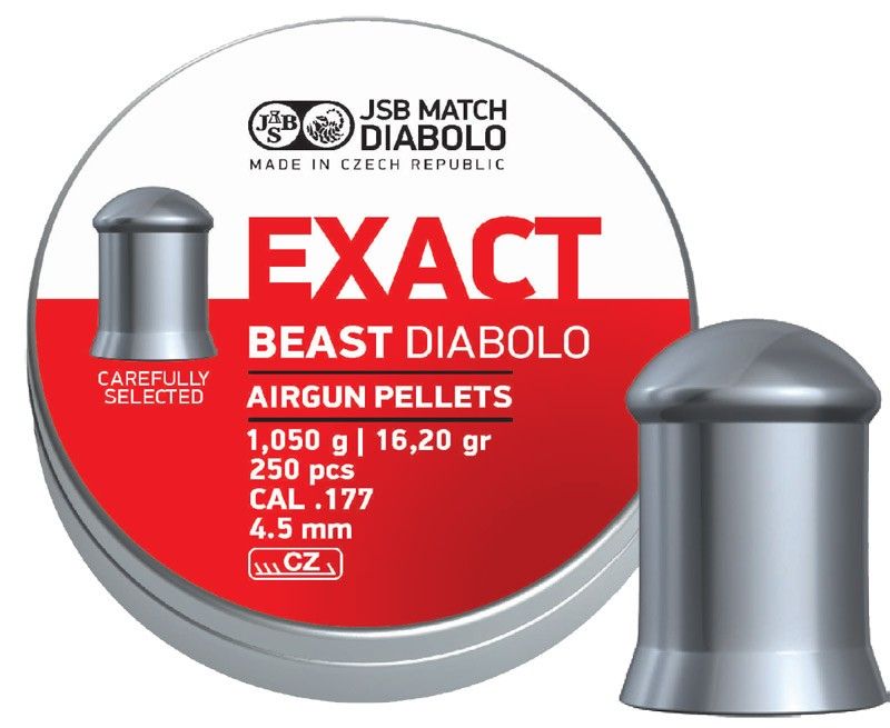 JSB Exact Beast Diabolo airgun pellets