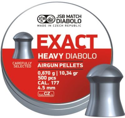 JSB Exact Heavy Diabolo pellets