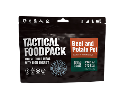 Matkatoit Tactical Foodpack, veise-kartulipada, 100 g