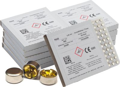 Sütikud RWS püstolile 4,45 mm. 100 tk