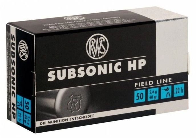 Padrun RWS Subsonic HP, kal .22LR