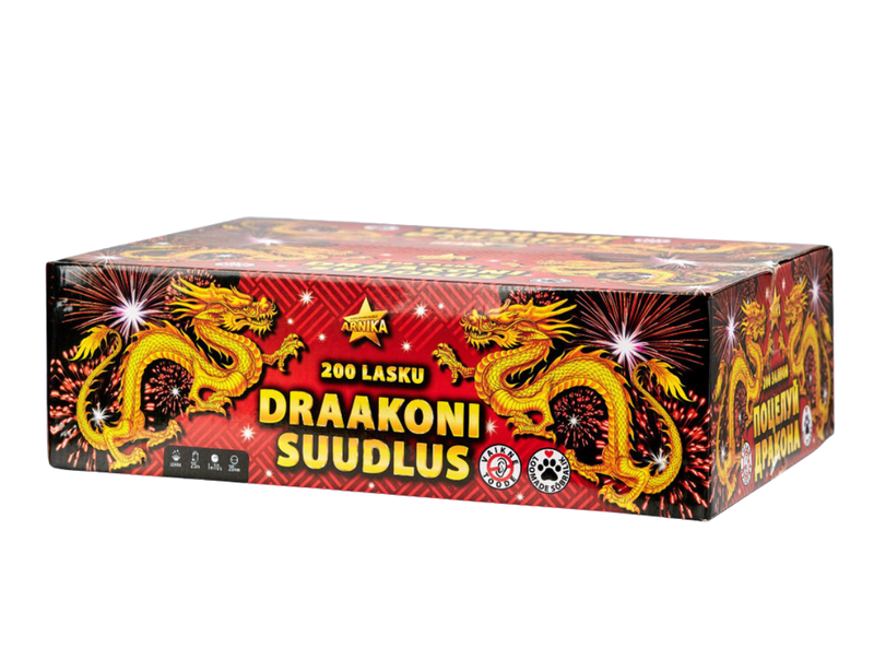 Ilutulestik Arnika Draakoni suudlus