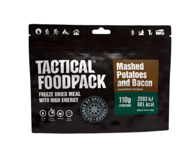 Matkatoit Tactical Foodpack, kartulipuder peekoniga, 110 g
