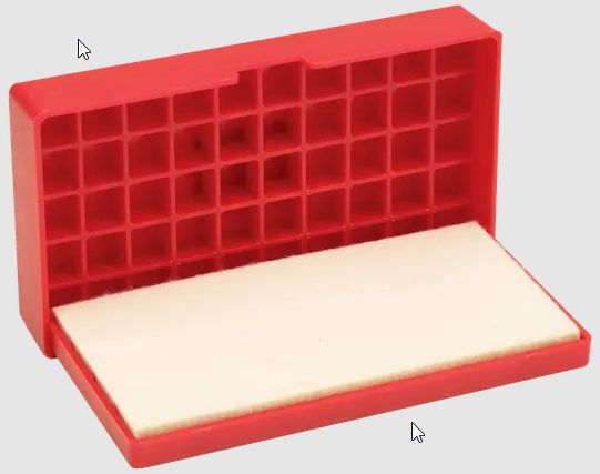 Case Lube pad and loading tray