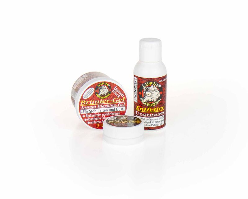 Lupus Cold Bluing Kit for Steel, Iron and Cast Iron