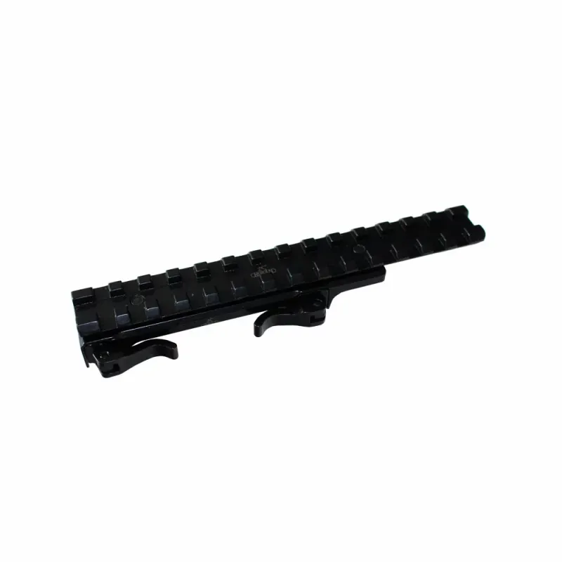 Quick-release mount for an optical sight for Blaser rifle, for Picatinny rail.