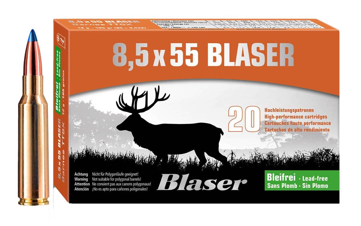 Blaser 8.5x55 Barnes TTSX 10.4 g