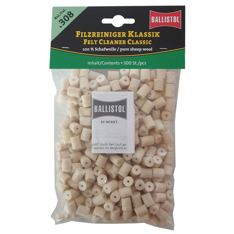 ​Ballistol felt cleaning pellets for .308 caliber