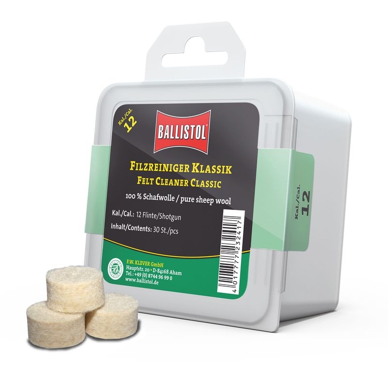​Ballistol felt cleaning pellets for 12 caliber