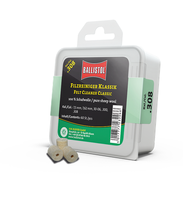 ​Ballistol felt cleaning pellets for 308 caliber