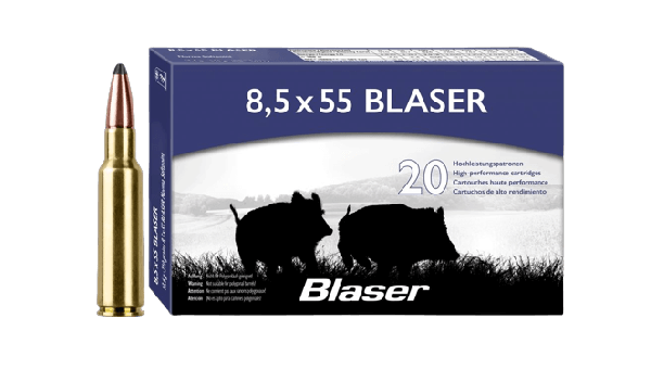 8,5x55 Blaser, CDP. 13,6 g.