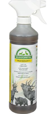 Corn-scented attractant for deer and wild boar. 500 ml.