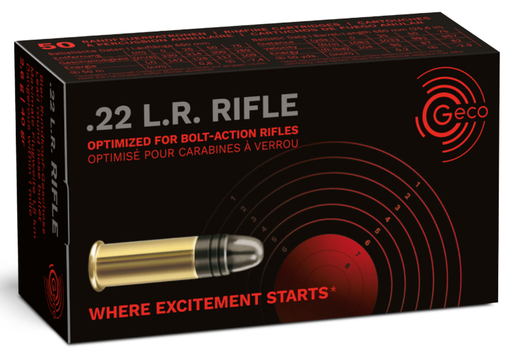 Padrun Geco, kal .22LR.