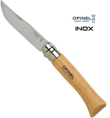 Liigend taskunuga Opinel 10 cm roostevabast terasest