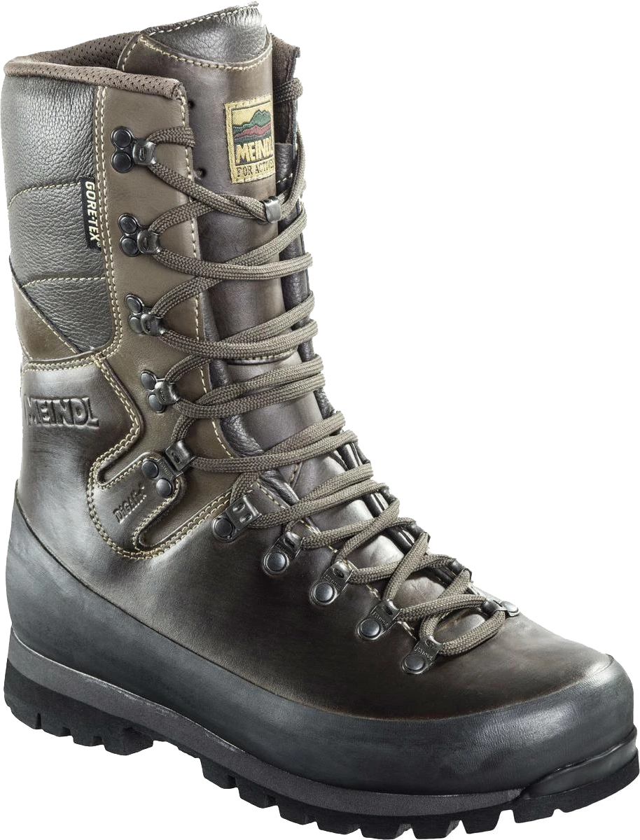 Meindl Dovre durable leather hunting boots for trekking and walking on rough woodland terrain