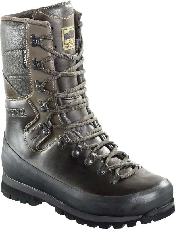 Meindl Dovre durable leather hunting boots for trekking and walking on rough woodland terrain