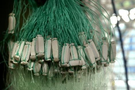 Fishing net 55 mm/ 1,8 m