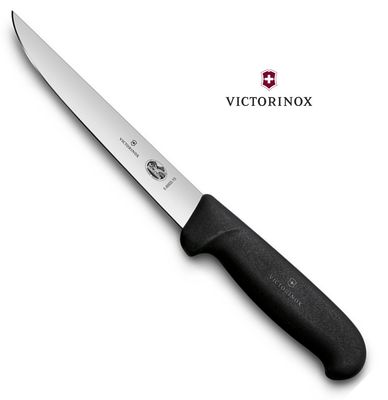 Victorinox Fibrox Boning Knife 15 cm, Straight Stiff Blade