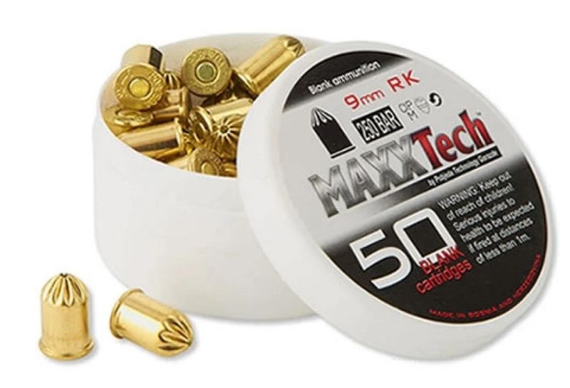 Paukpadrunid MaxxTech 9 mm RK . 50 tk.