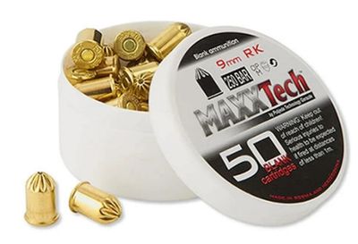 Paukpadrunid MaxxTech 9 mm RK . 50 tk. Paukpadrunid MaxxTech 9 mm RK . 50 tk.