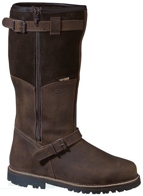 Meindl Kiruna leather winter boots with waterproof Gore-Tex membrane for hunting and winter hiking
