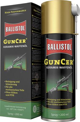 Ballistol GunCer Ceramic Gun Oil. 200 ml.
