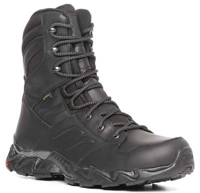 Meindl Black Cobra black waterproof tactical boots with Gore-Tex membrane