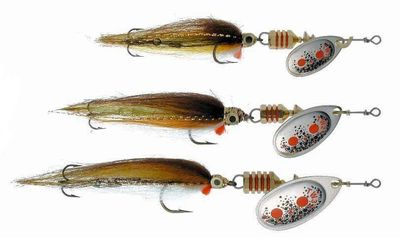 Mepps Aglia TW Streamer Spinner Silver