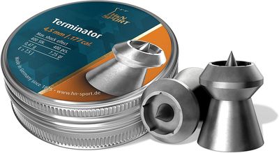 H&amp;N Terminator 4.5 mm 0.47 g Airgun Pellets