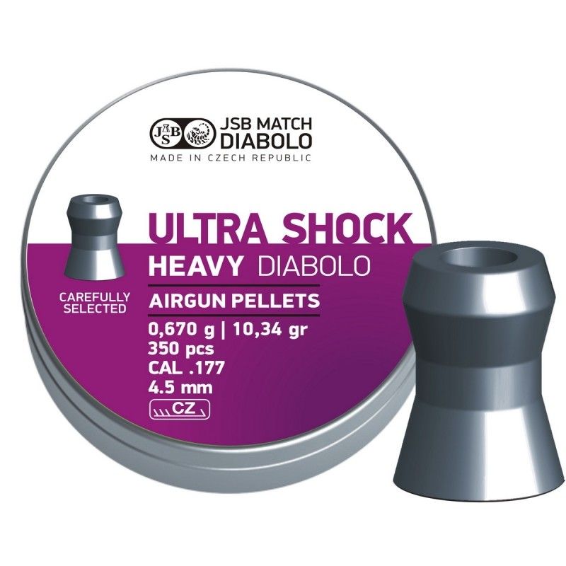 4.5 mm air rifle pellets, heavy hollow point pellets for airguns