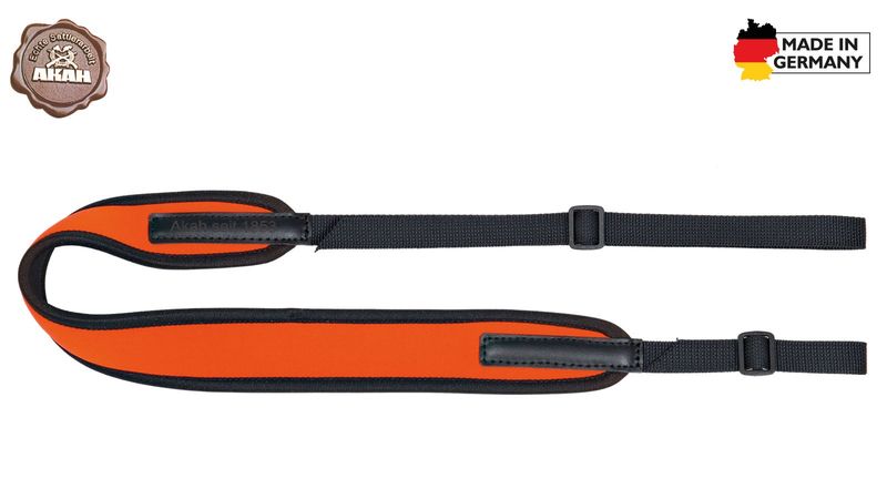 AKAH Neoprene Rifle Sling Orange