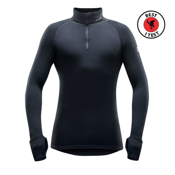 DEVOLD Expedition men's double-layer merino wool thermal base layer for hunting and cold weather