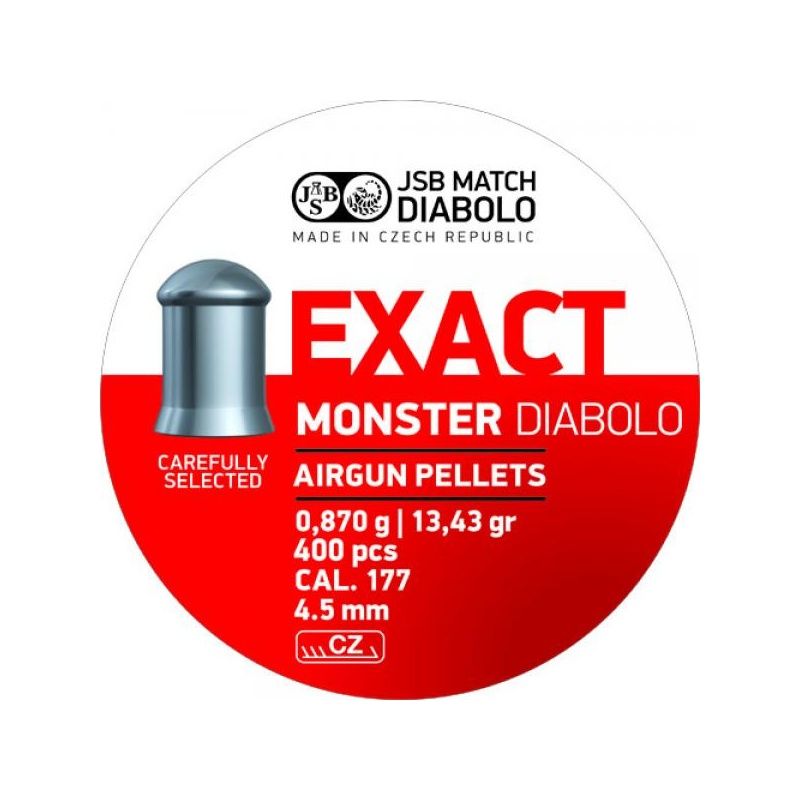 JSB Exact Monster 0.87 g pellets