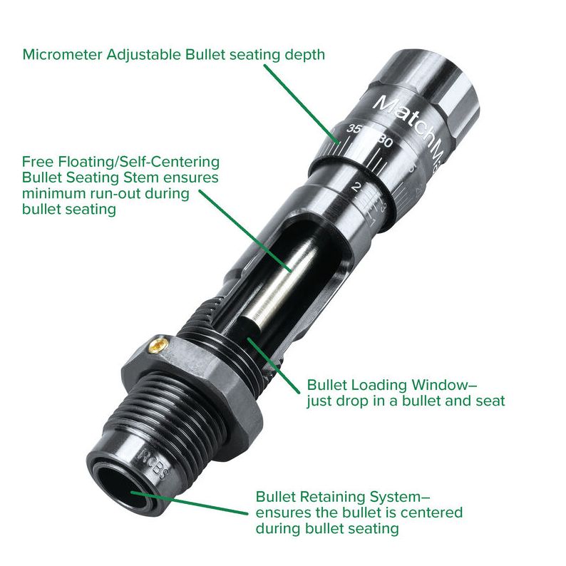 RCBS Matchmaster Bullet Seating Die