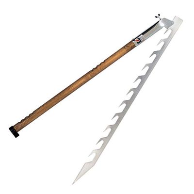 LaxStröm Ice Saw with Wooden Handle