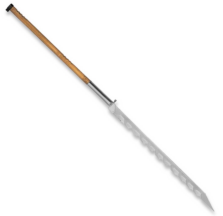 LaxStröm Ice Saw with Wooden Handle