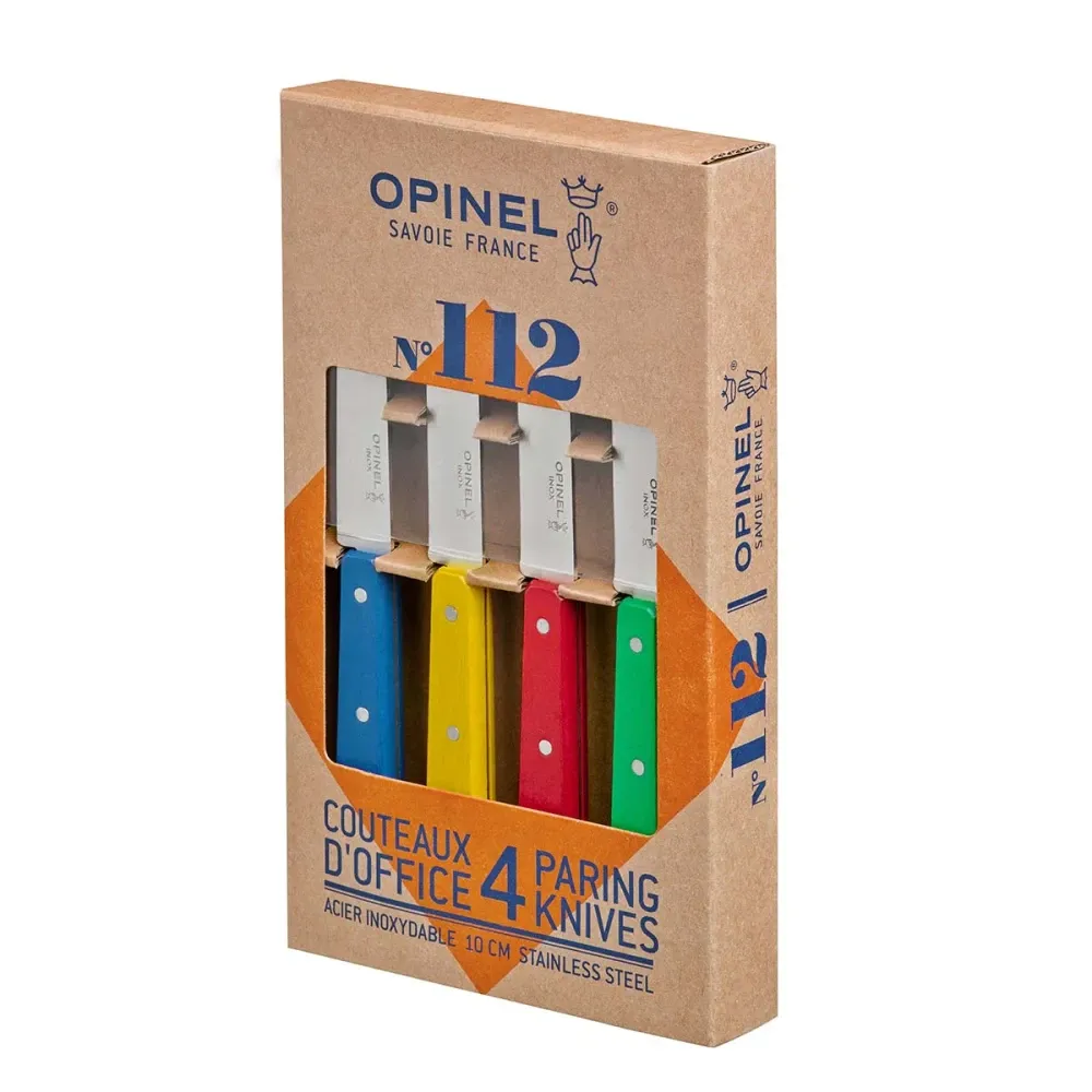 The Opinel No.112 – 4 Paring Knives set
