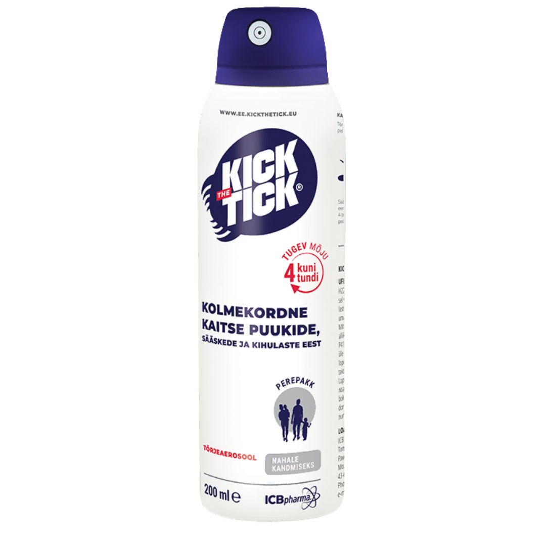 Sääsetõrjevahend Kick The Tick 200 ml.