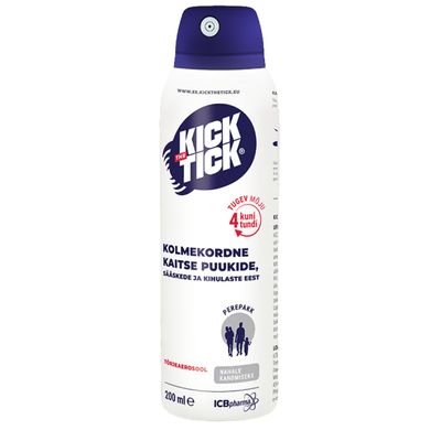 Sääsetõrjevahend Kick The Tick 200 ml.