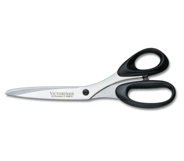 Victorinox Universal Scissors with stainless steel blades for precise cutting at home, in the office, and for craft projects.