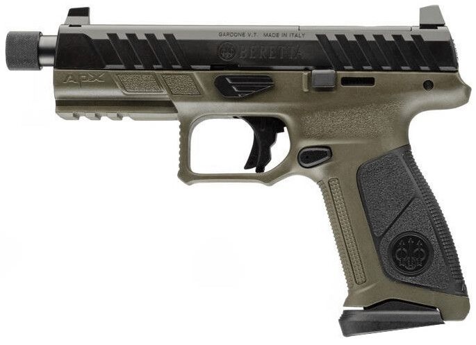 Beretta APX A1 FS OD Threaded 9×19 mm Pistol