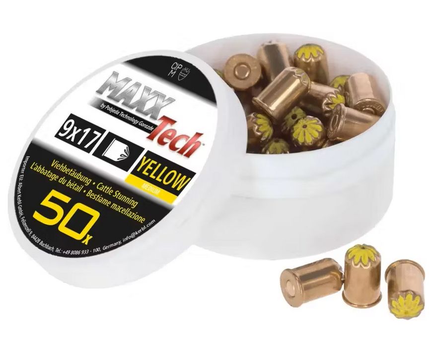 ​MAXX Tech moisture-resistant 9x17 mm blank cartridges