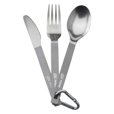 Esbit Titanium Spoon, Fork and Knife Set