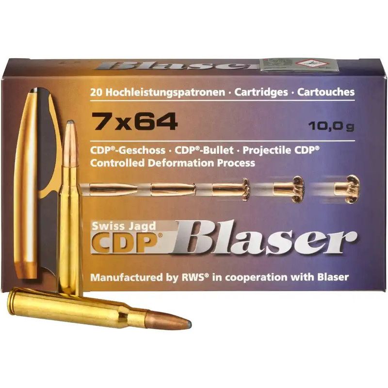 Blaser 7×64 . CDP 10,0 g