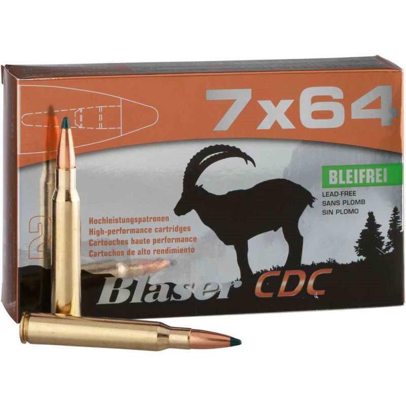Blaser 7×64 . CDC 9,4 g
