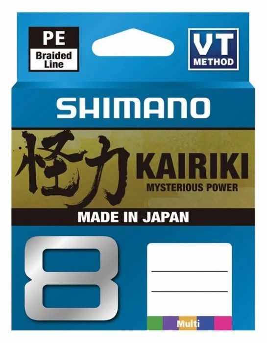​Fishing Line Shimano Kairiki 8. D-0.2 mm. Mantis Green