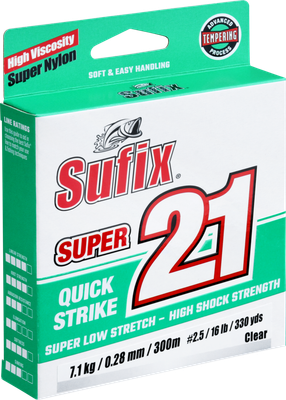 Sufix Super 21 monofiilnöör 0,30 mm 7,7 kg 150 m