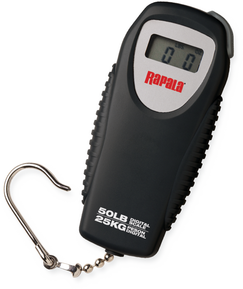 Mini Digital Scale up to 50 lb 22.7 kg with chrome-plated hook
